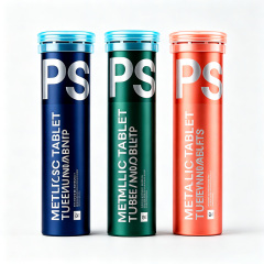 Aluminum Effervescent Tablet Tube Moisture Proof Aluminum Packaging Tube for Effervescent Tablets