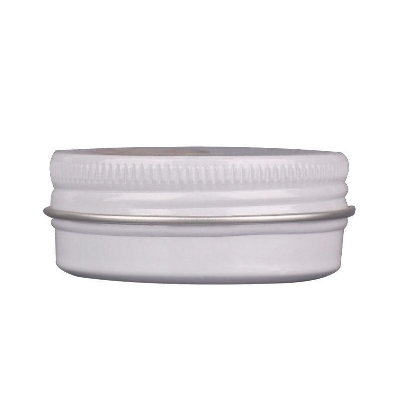 Empty Storage Container 5ml 10ml 15ml 20ml 30ml 60ml 80ml 100ml Aluminum Cosmetic Jars Silver Black Gold Metal Aluminum Tin