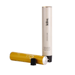 Customized Printing Aluminum Tube for Cosmetic Hand Cream Aluminum Round Tube Packing Soft Tube