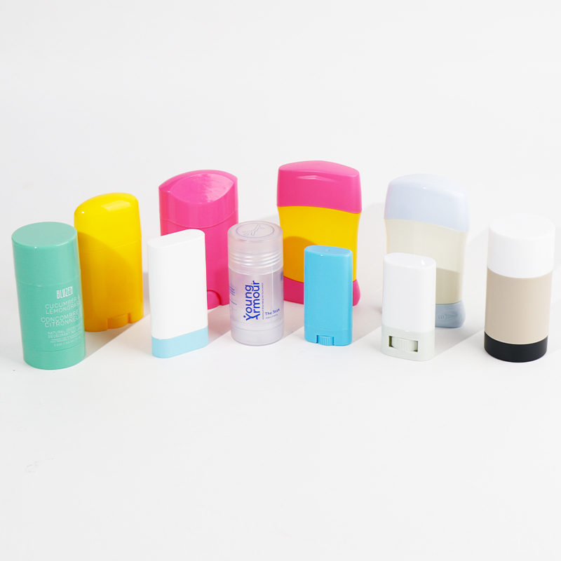 Hot Selling Eco Friendly Plastic Deodorant Bottle Packaging Sustainable Cosmetic Containers Free Samples Available