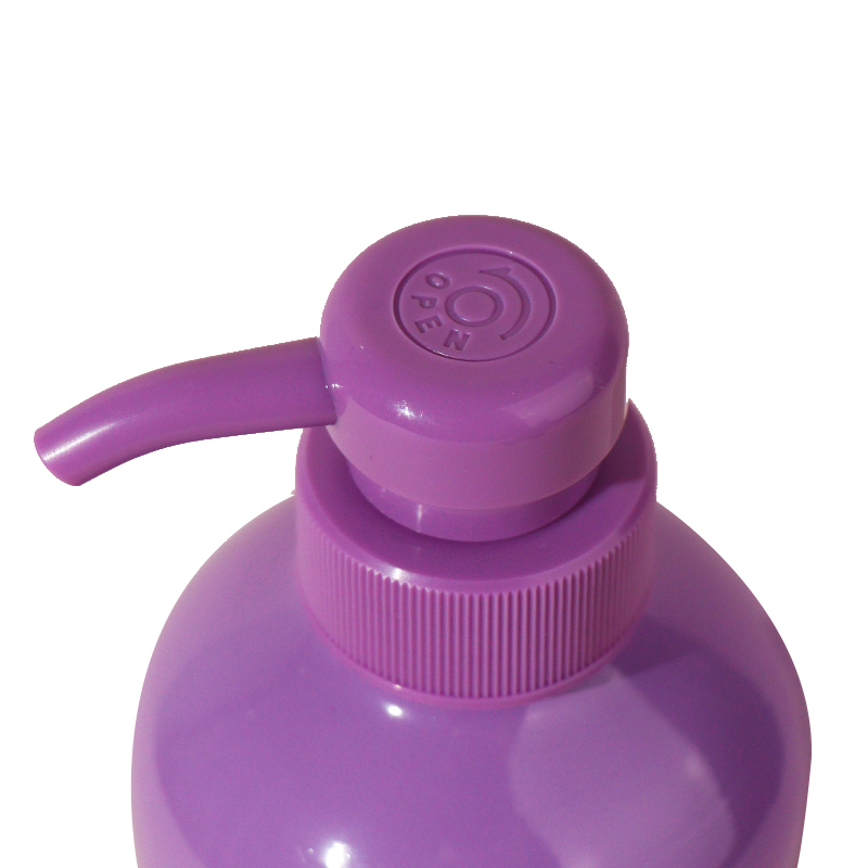 Violet Empty Aluminum Cosmetic Packaging Lotion Bottle 100ml 200ml 300ml 400ml 500ml