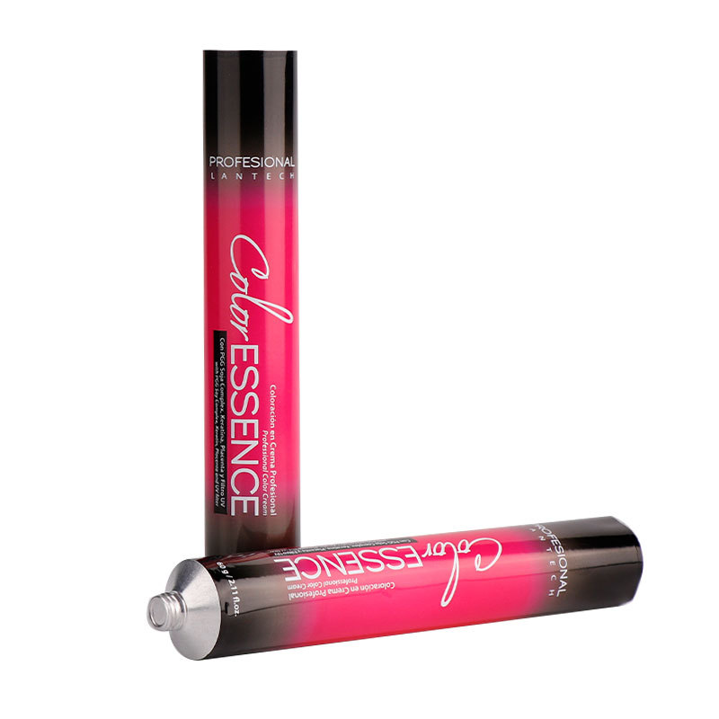 Custom Printing Eco Friendly Empty Aluminium Collapsible Cosmetic Hand Cream Recyclable Tubes