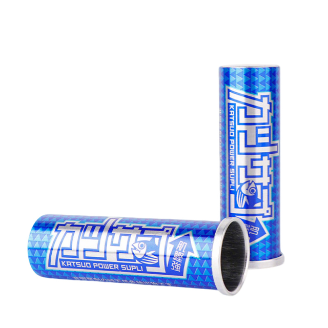 Aluminum Effervescent Tablet Canister Food Grade Aluminum Tube With Desiccant Spring Cap