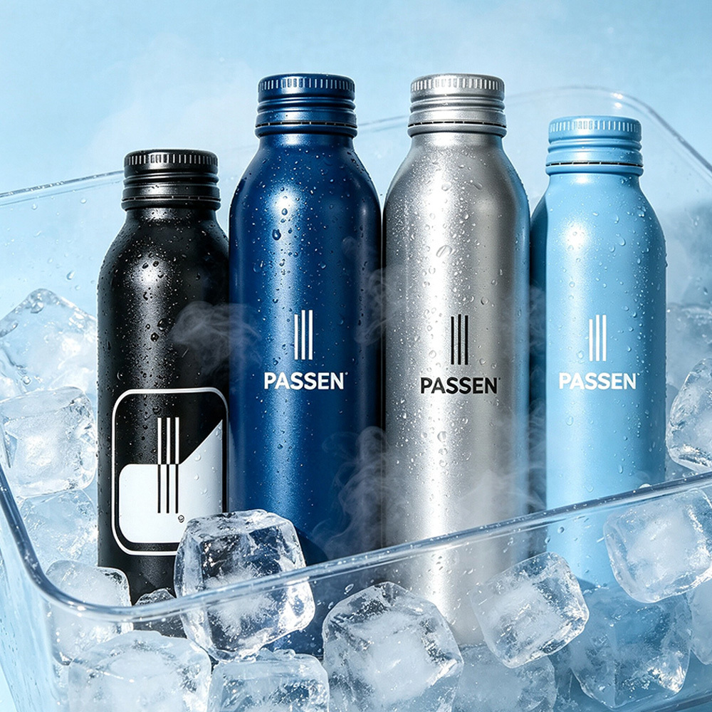 100ml 200ml 250ml 300ml 500ml Premium Aluminum Beverage Bottle for Craft Soda Wine Drink Packaging