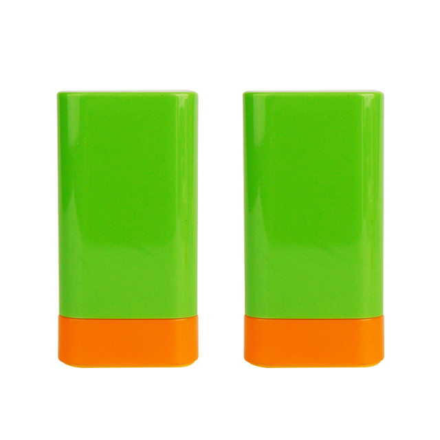 Round Twist up Salve Plastic Deodorant Tube 15g 30g 50g 75g White Portable Empty Plastic Deodorant Stick Container
