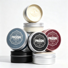 Eco Friendly Aluminum Jar for Natural Beauty Product and Hair Styling Paste Packaging Free Sample Available,PASSEN,Eco Friendly Aluminum Jar for Natural Beauty Product and Hair Styling Paste Packaging Free Sample Available