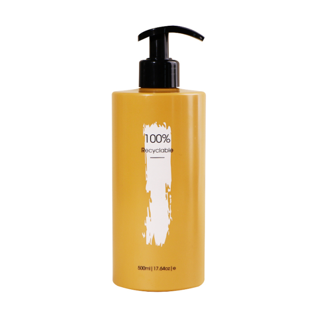 Empty Recycled Shampoo Plastic Bottle Packing Eco Friendly Cosmetic Packaging