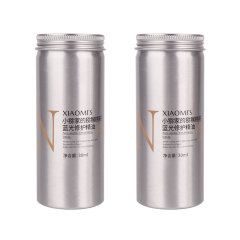 Wholesale Custom Color Metal Container Packaging Round Aluminum Can Tin Silver Aluminum Jar with Lid
