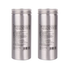 Wholesale Custom Color Metal Container Packaging Round Aluminum Can Tin Silver Aluminum Jar with Lid