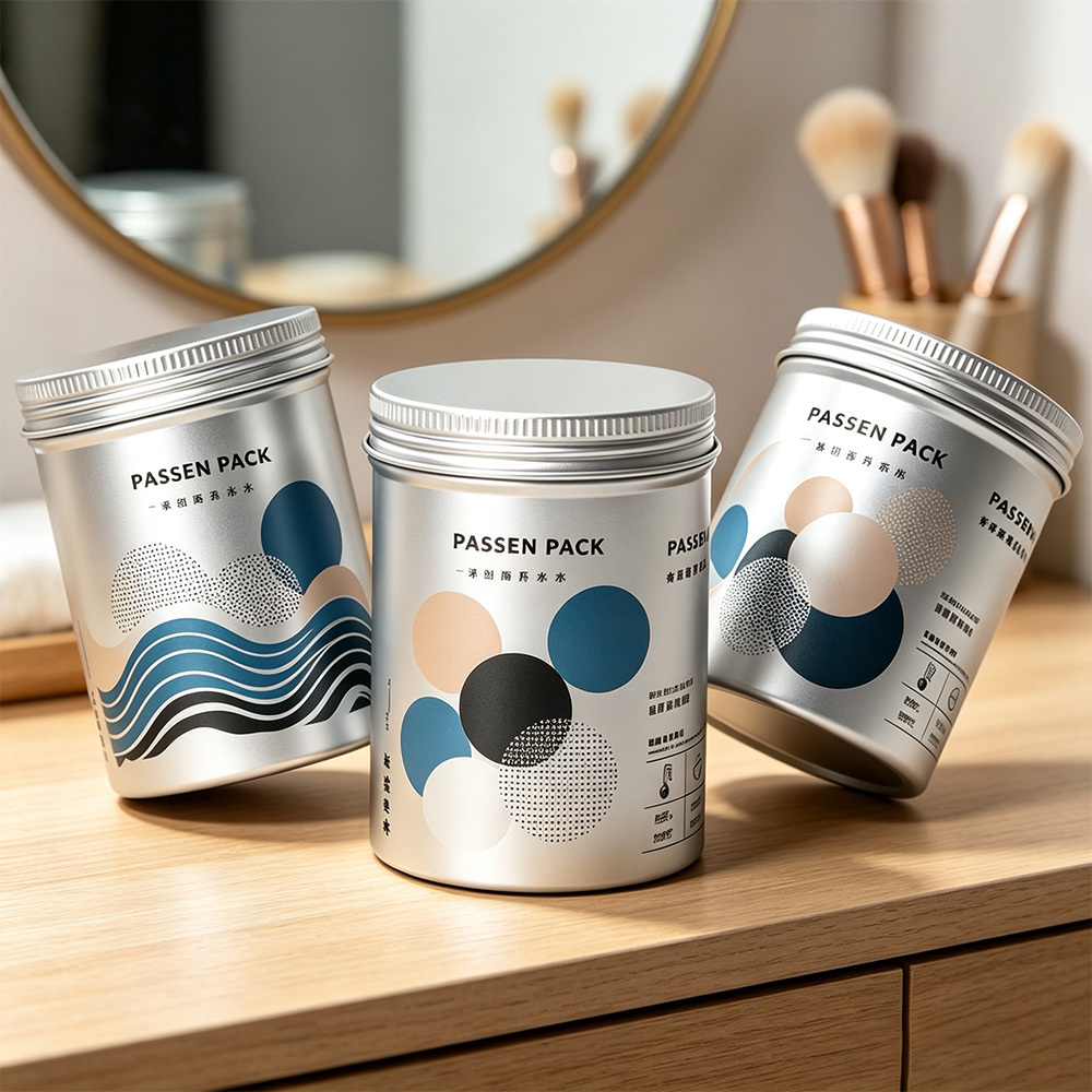 50ml 100ml 200ml 300ml 500ml Standard Food Certificate Aluminum Canister Aluminum Jar Moisture Proof Tea Coffee Medicine Can
