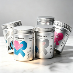 50ml 100ml 200ml 300ml 500ml Standard Food Certificate Aluminum Canister Aluminum Jar Moisture Proof Tea Coffee Medicine Can