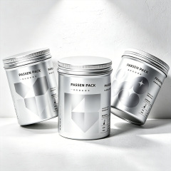 50ml 100ml 200ml 300ml 500ml Standard Food Certificate Aluminum Canister Aluminum Jar Moisture Proof Tea Coffee Medicine Can