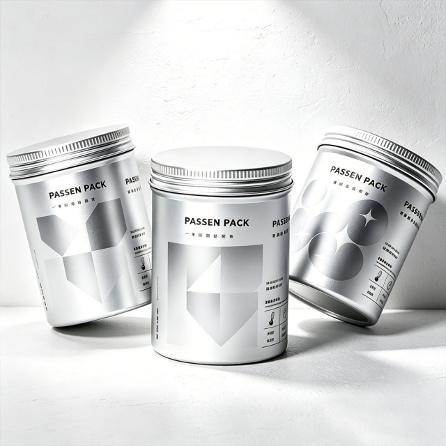 50ml 100ml 200ml 300ml 500ml Standard Food Certificate Aluminum Canister Aluminum Jar Moisture Proof Tea Coffee Medicine Can