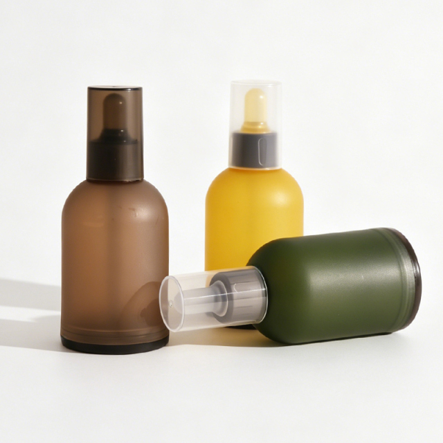 Empty PP Plastic Dropper Bottle Multiple Sizes 15ml to 100ml for Serum Liquid Packaging