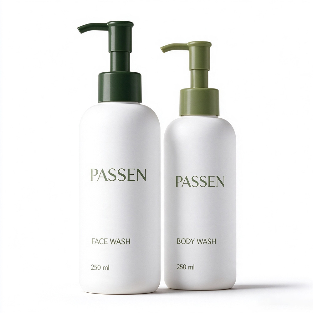 Eco Pcr Recycled Pet Plastic Bottle Sustainable Concept Free Sample for Organic Beauty Packaging