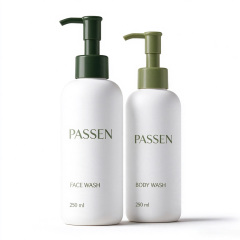 Eco Pcr Recycled Pet Plastic Bottle Sustainable Concept Free Sample for Organic Beauty Packaging