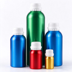 Multi Color Optional Aluminum Essential Oil Bottle Free Sample Free Design for Floral Hydrosol Storage