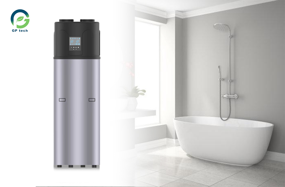 Green Power A++ DC Inverter Stainless Steel Hot Water Heater Smart All-in-One Air to Water Heat Pump