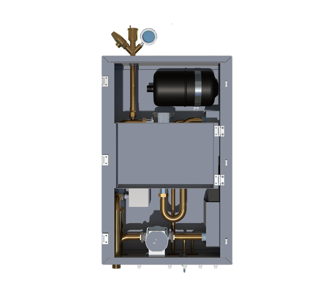12kw Hydraulic Heat Pump New Energy Dhw Air Water Split System Air Source Heat Pump Manufacture A+++ in China