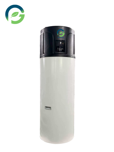 High Efficiency R290 All-in-One DHW Heat Pump|200L/300L Electric Air Source Hot Water Heater with Durable Plastic Housing