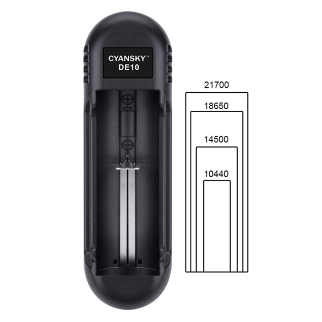 Portable and Lightweight USB Smart Charger for Li-ion Battery