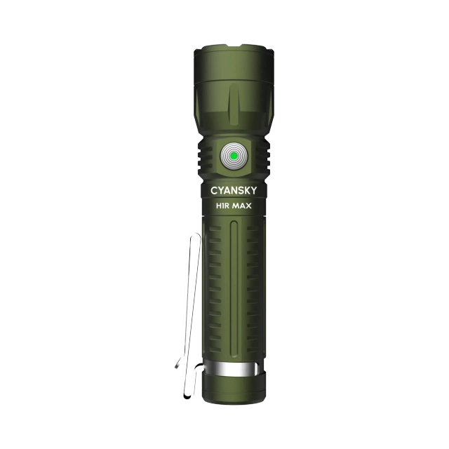 1500 lumens 460m Long Beam Throw Mini Rechargeable 18650 Flashlight H1R Max