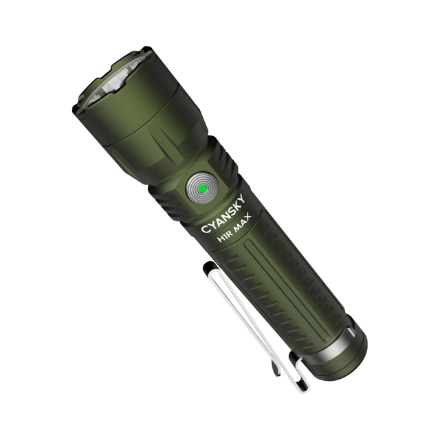 1500 lumens 460m Long Beam Throw Mini Rechargeable 18650 Flashlight H1R Max
