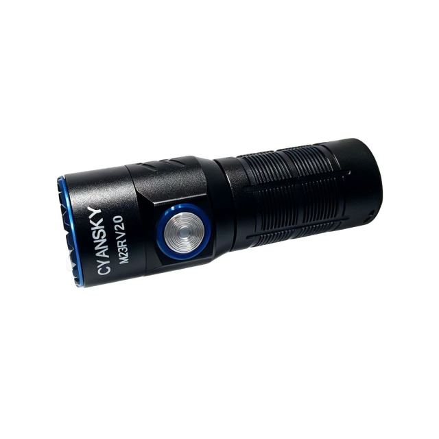 M23R V2 Compact Long Range Flashlight – 510m Throw, Only 40g