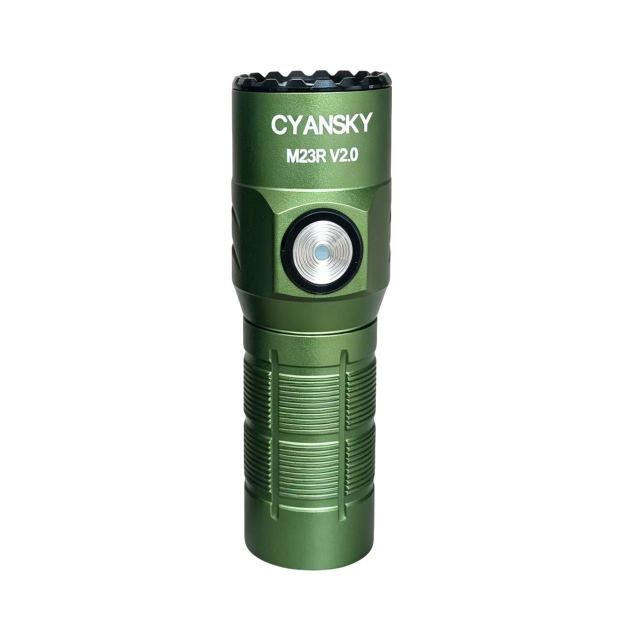 M23R V2 Compact Long Range Flashlight – 510m Throw, Only 40g