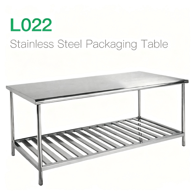 Stainless Steel Packaging Table