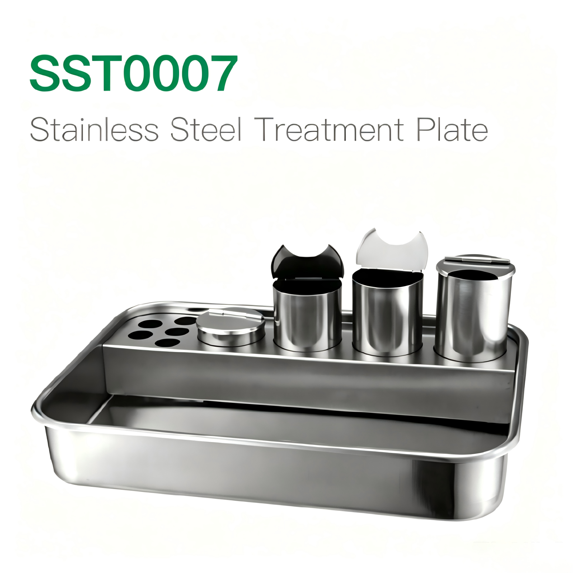 Stainlees Steel Treatment Plate