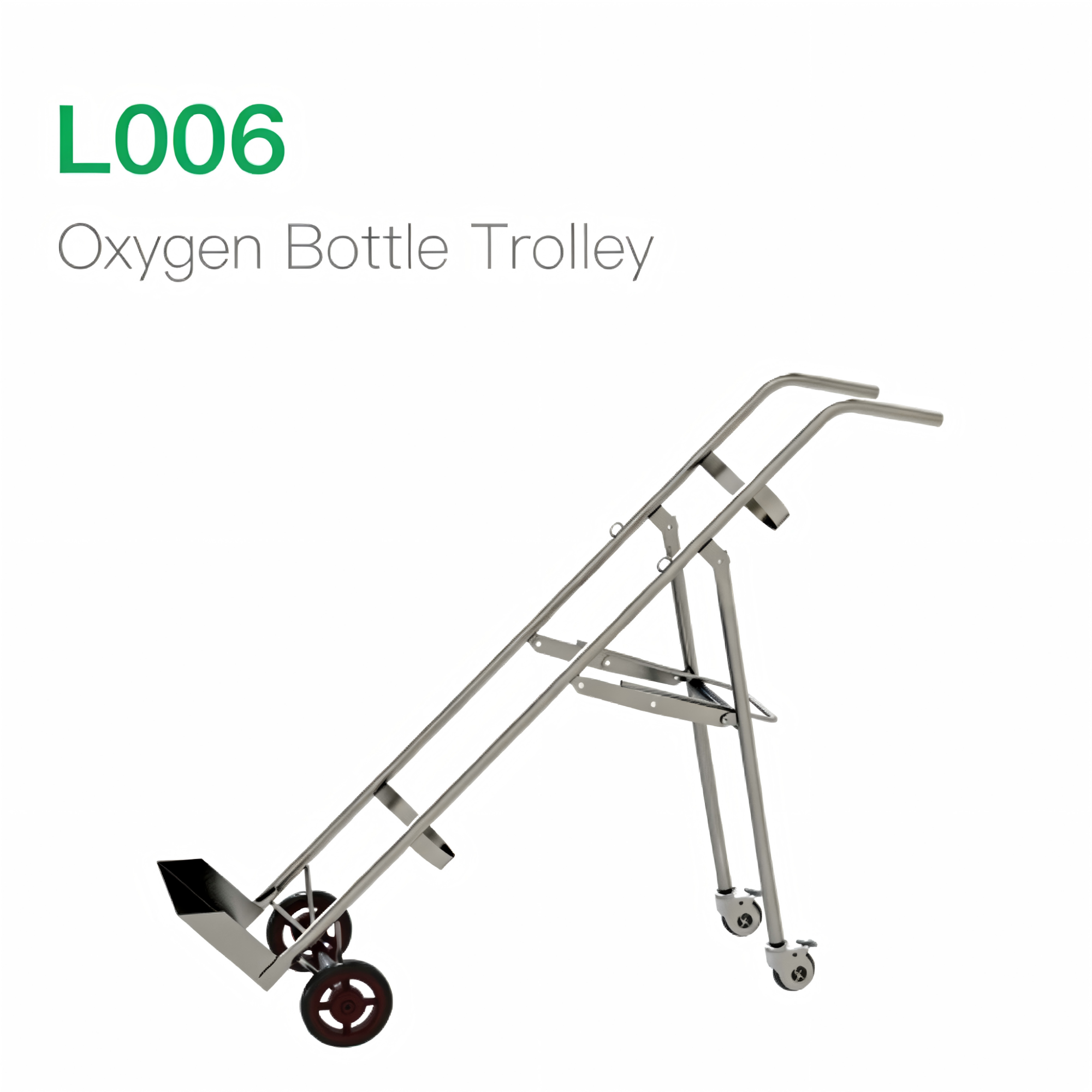 Oxygen Bottle Trolley