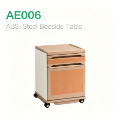 ABS+Steel Bedside Table