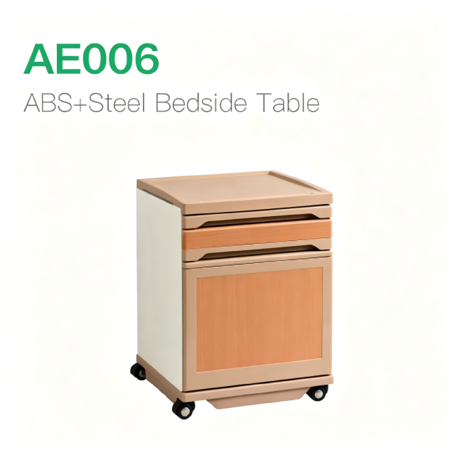 ABS+Steel Bedside Table