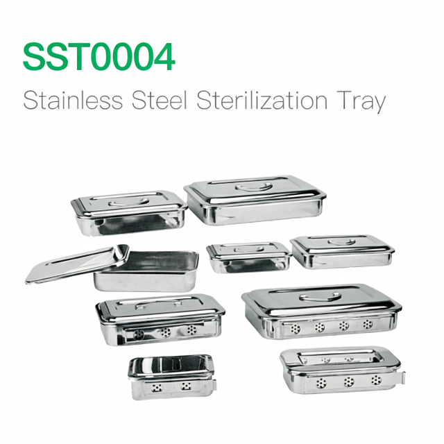 Stainlees Steel Sterilization Tray