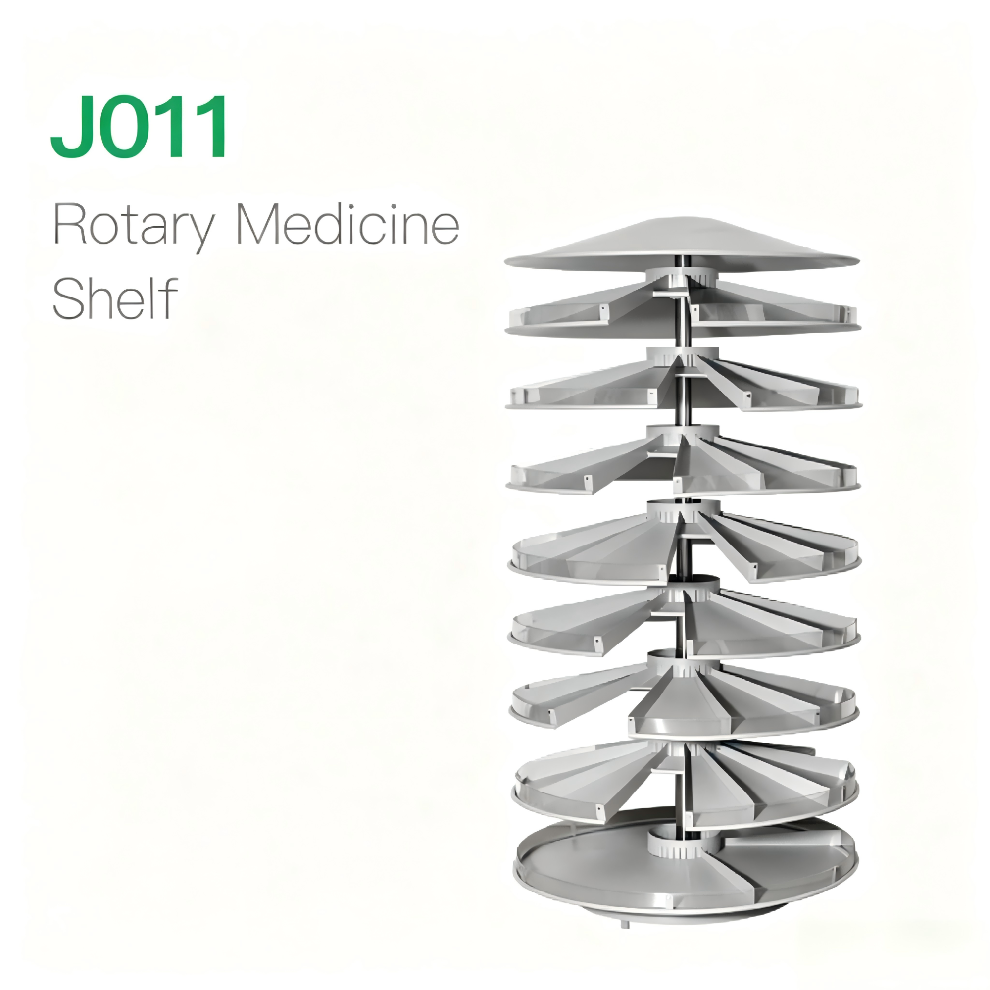 Rotary Medicine Shelf