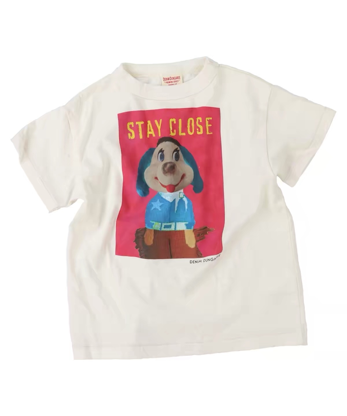Fith Denim Dungaree Cotton Jersey STAY CLOSE S/S TEE