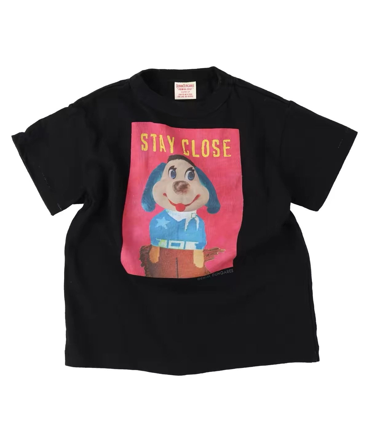 Fith Denim Dungaree Cotton Jersey STAY CLOSE S/S TEE