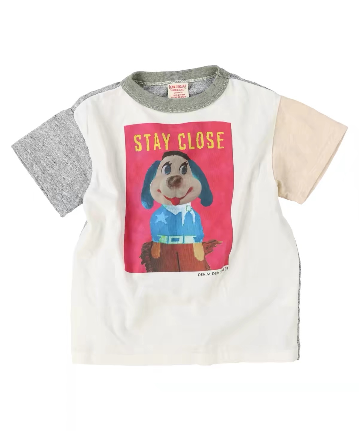 Fith Denim Dungaree Cotton Jersey STAY CLOSE S/S TEE
