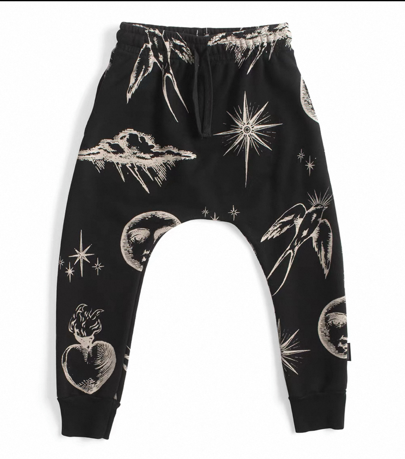 NUNUNU ALL LNKED BAGGY PANTS