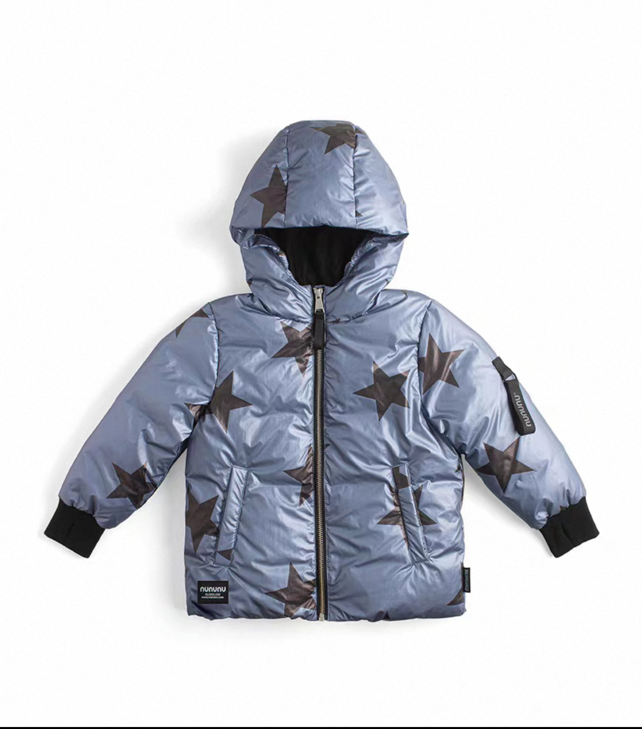 NUNUNU STAR BRIGHT DOWN JACKET FOGGY BLUE