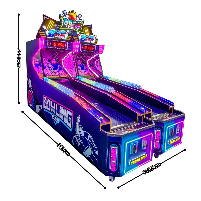 Traditional Vending Machine Cyber Bowling - 1 / 2 / 3 Players Tech-Traditional Fusion Simulator ...