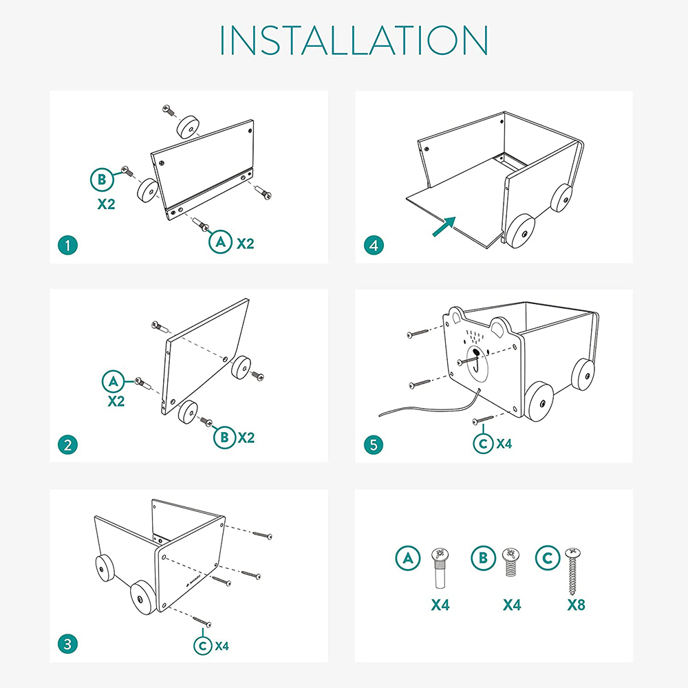 Nu-Deco Toy Storage Box MH23010