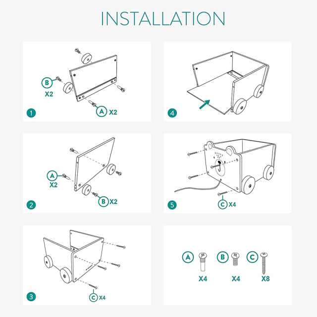 Nu-Deco Toy Storage Box MH23010