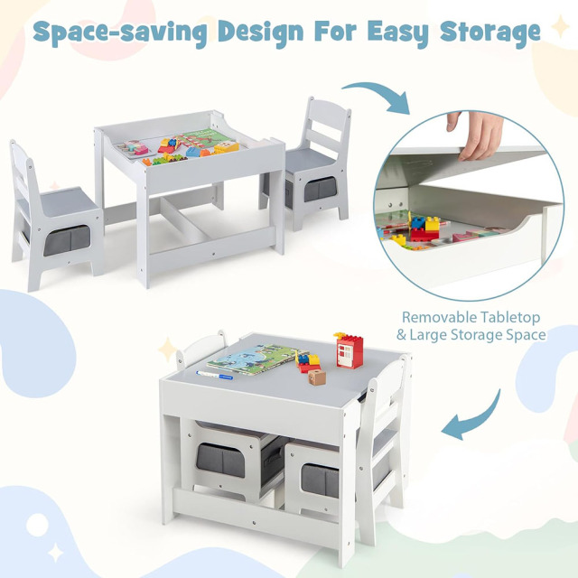 Nu-Deco Kids Table and Chairs MH24252