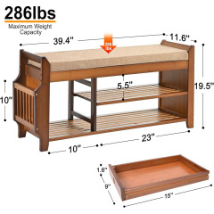 Nu-Deco Shoe Bench MH24454