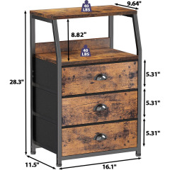 Nu-Deco Nightstand MH24420