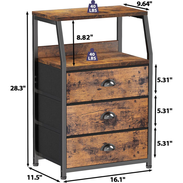 Nu-Deco Nightstand MH24420