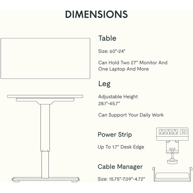 Nu-Deco Computer Desk MH24582