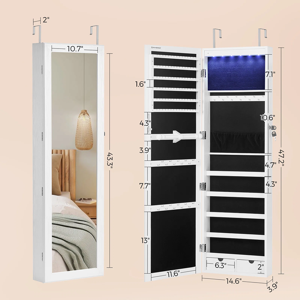 Nu-Deco Jewelry Armoire MH24567